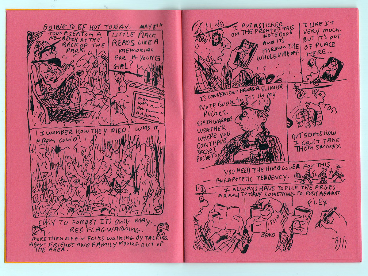 Spread from Isometric Tuna, number 8